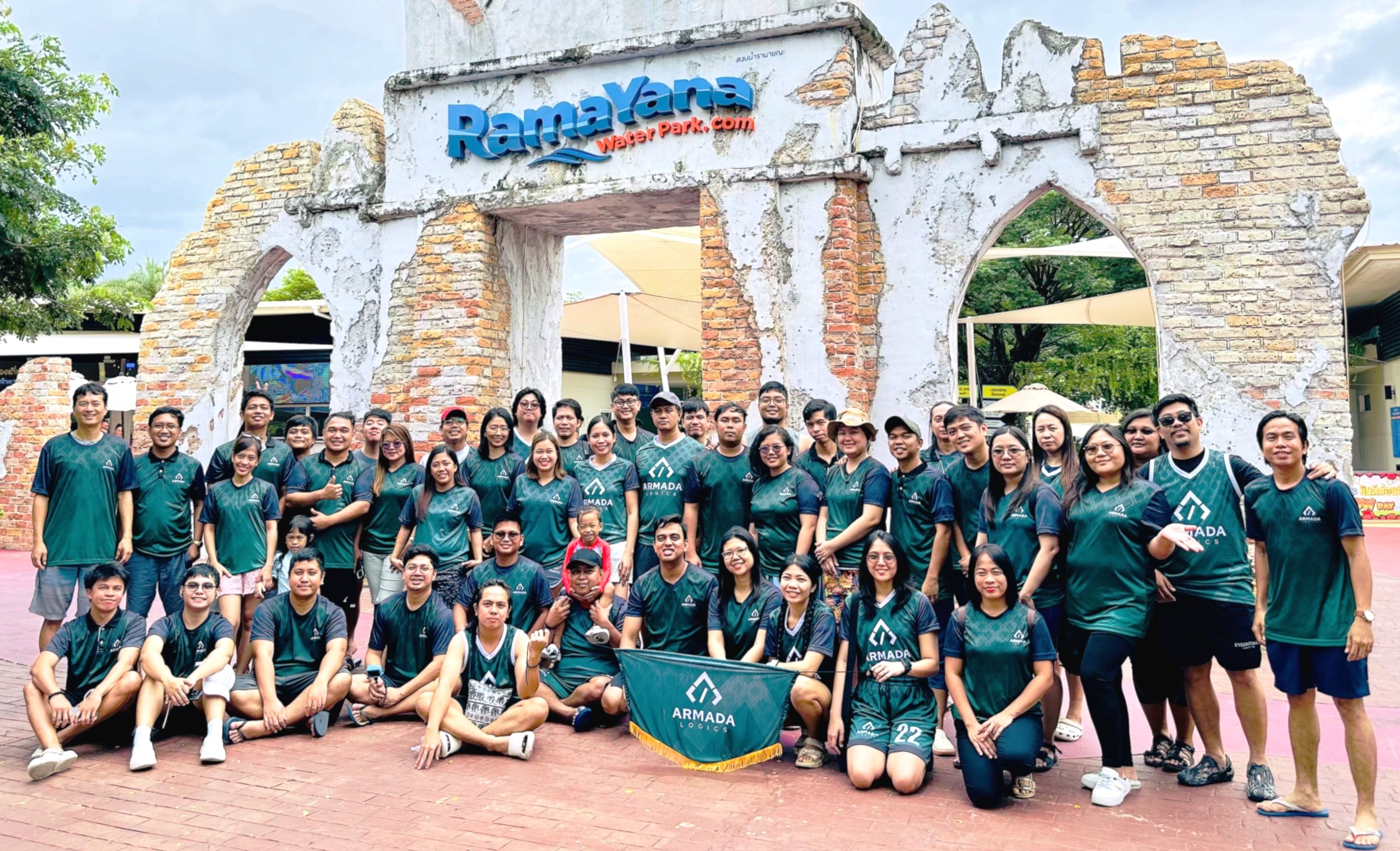 Armada Logics team, your trusted ODC partner, in a recently concluded mid-year team retreat